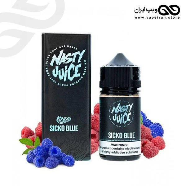 جویس طعم تمشک Nasty Sicko Blue - Image 1