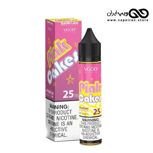 جویس سالت طعم کیک هاوایی VGOD SaltNic Pink Cakes - Image 1