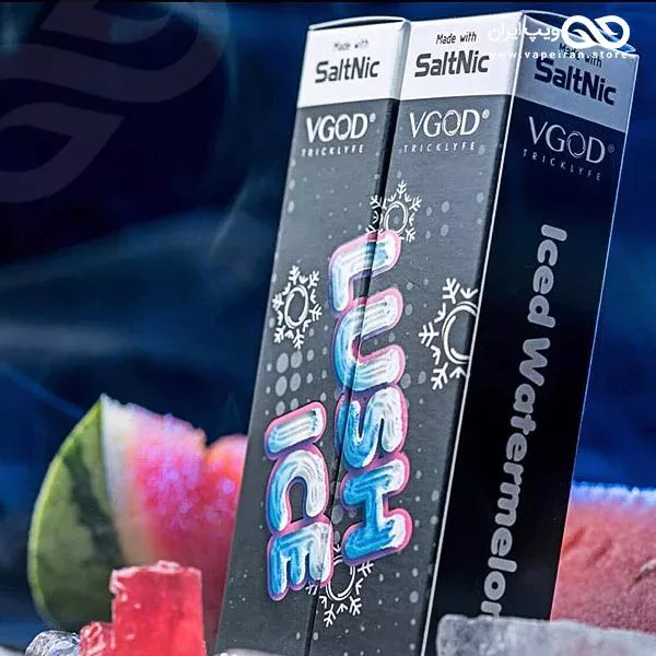 سالت نیکوتین هندوانه و یخ ویگاد VGOD SaltNic Lushice - Image 1