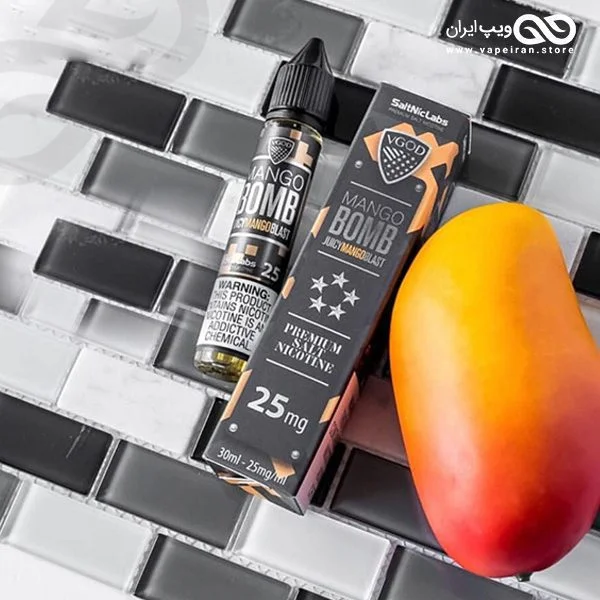 جویس سالت انبه جوسی VGOD SaltNic Mango Bomb - Image 1