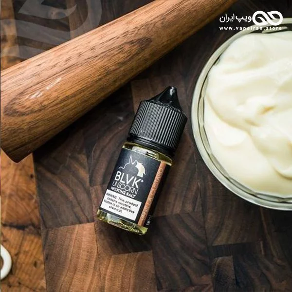جویس سالت طعم وانیل کاستارد BLVK Vanilla Custard - Image 1
