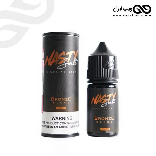 سالت برنز تنباکو کارامل نستی Nasty Bronze Blend - Image 1