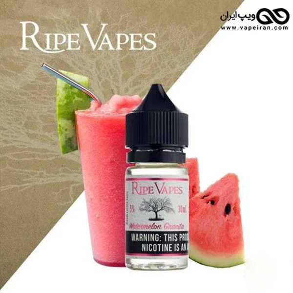 جویس سالت طعم هندوانه Ripe Vapes Watermelon Granita - Image 1