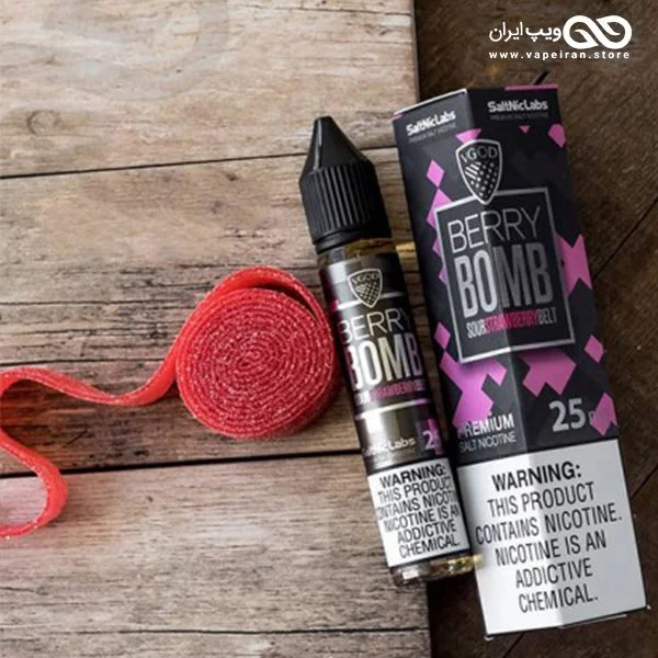 جویس سالت طعم توت فرنگی ترش VGOD SaltNic Berry Bomb - Image 1